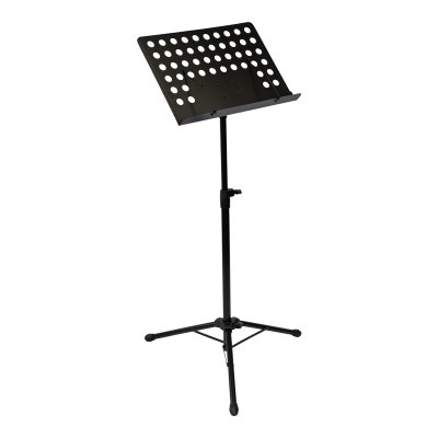 Music stand heavy duty black