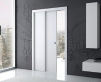 2 x Door Telescopic Track And Kit