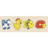 Wooden Animal Peg Puzzle