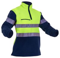 Hi-Vis D/N Hoop Tape Polar Fleece 1/2 Zip Tunic