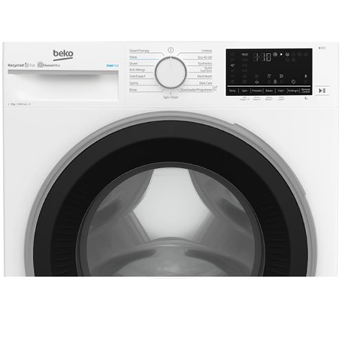 Beko 9kg 1600 Spin Washing Machine Ironfast | B3W5961IW