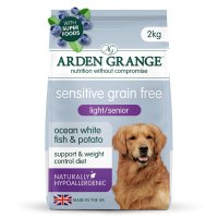 Arden Grange Light Senior Dog Sensitive - Ocean White Fish & Potato 2kg