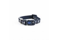 Ancol Paw Bone Adjustable Collar Blue Small