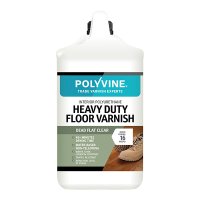 Polyvine HD Floor Varnish 4L Dead Flat