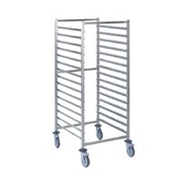 Gastronorm 2/1 Container Trolley S/S 15 Tier