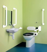 DOC-M 21+ BACK TO WALL PACK LEFT HAND WHITE RAILS S0685AC