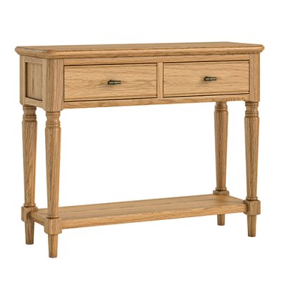 Rome Console Table with Shelf