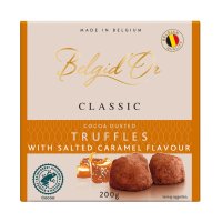 Belgian cocoa dusted truffles with salted caramel flavour - 12x200g