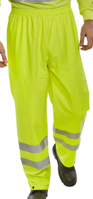 Hi Vis Breathable Rain Trouser EN471