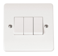 Click Mode 3G 2W Switch White CMA013