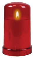 Battery Grave Light - Red   (88976)