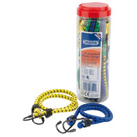 Draper Assort Elastic Straps Pack of 10 (Bungee) XD
