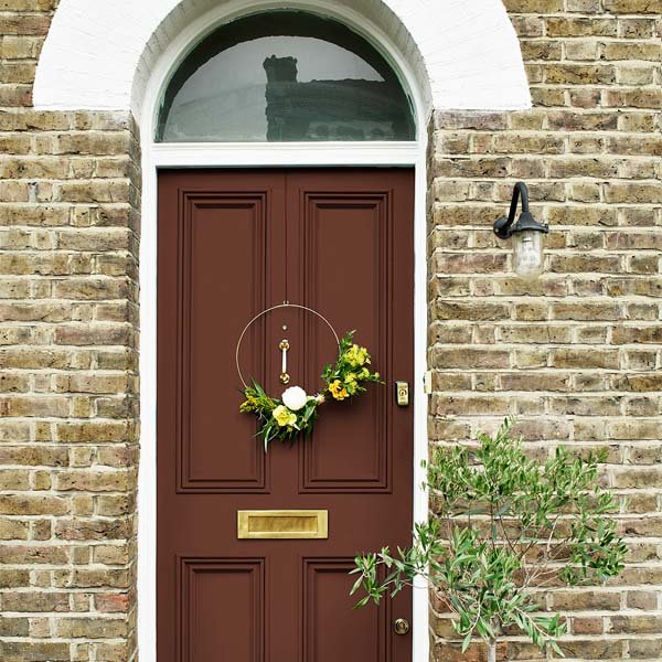 Dulux High Gloss Teak Front Door