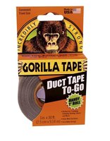 Gorilla Tape Handy Roll 25mm x 9 Metre Black