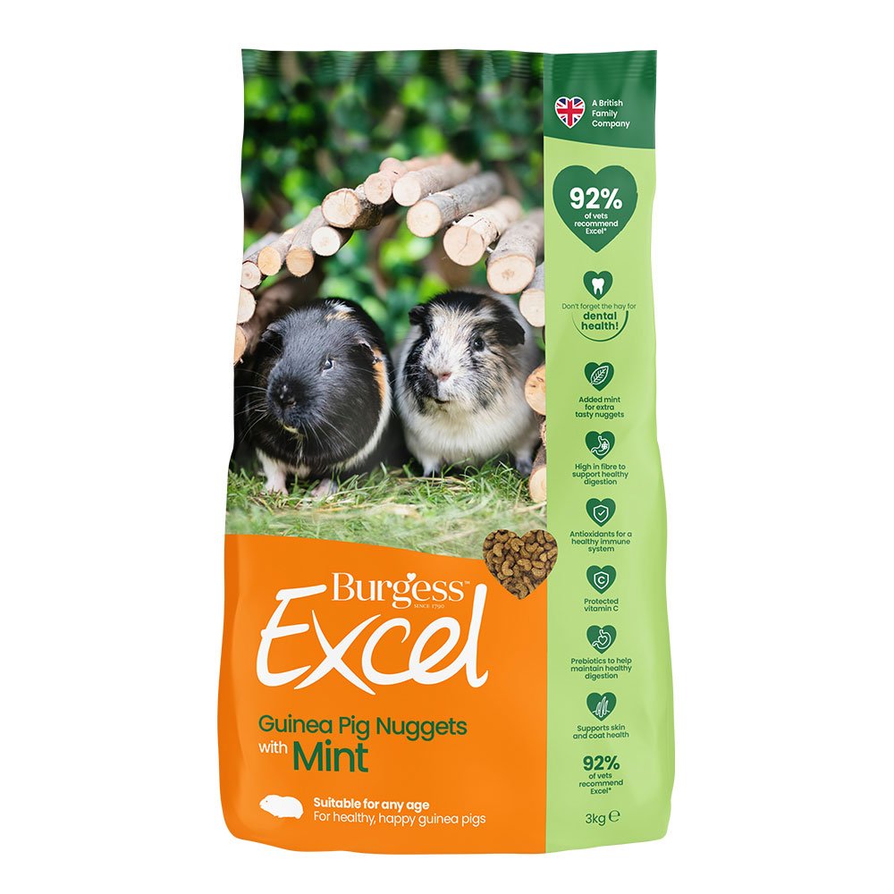 Burgess Excel Guinea Pig Nuggets with Mint