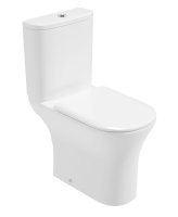 PE&Ntilde;A RIMLESS COMFORT HEIGHT OPEN BACK CLOSE COUPLED WC & SEQUENCE CLOSE SEAT