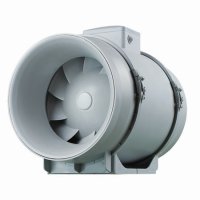 Xpelair High performance 2 speed mixed flow Inline fan with Timer