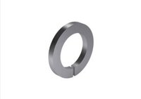 1" BS 1802 / DIN 7980 Single Coil Square Section Spring Washer Self Colour