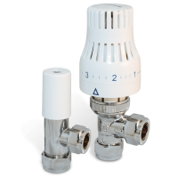 Salus TRV31LS5 Thermostatic Radiator Valve - Lockshield and Reducers