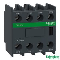 Telemecanique LADN22 2NO+2NC Auxiliary Contact Block