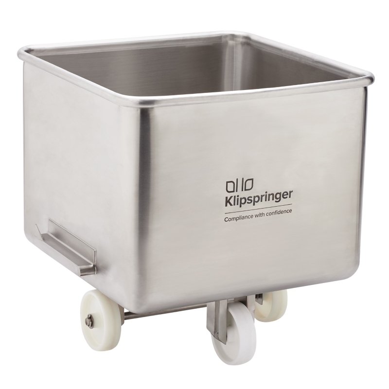 200ltr Stainless Steel EuroBin Klipspringer