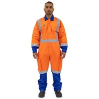 ARCGUARD TTMC-W17 X-TAPE, 11 CAL ARC RATED, FR NATURAL FIBRE ZIP OVERALL