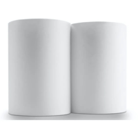Easi-Wipes&reg; Strong White, Perforated Roll, 2 x 400 Sheets, Case