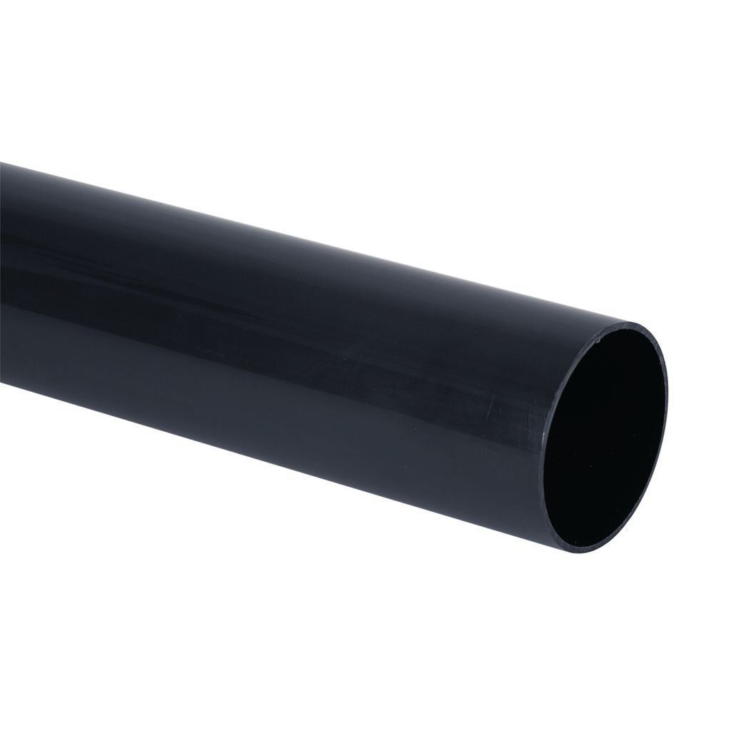 68mm Round Downpipe Anthracite Grey 4m