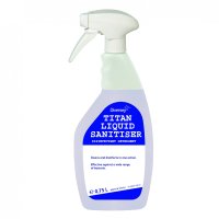 Titan Liquid Sanitizer - Clear 0.75L