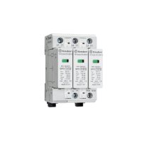 Finder 7P.13.8.275.1012 Surge Protector With Remote Contact, Type 1+2, Three Phase