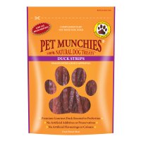 Pet Munchies Duck Strips Dog Treat 8x90gm