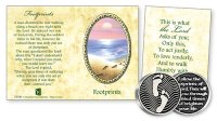 Pocket Token/Booklet/Footprints   (73108)