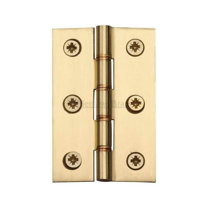 PR88-400-PB - Heritage Brass Hinge Brass With Phosphor Washers 3 x 2 Polished Brass Finish