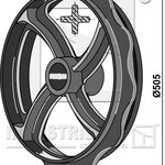 Quivogne IN314-510 - Cambridge Roll Ring - Ø505mm