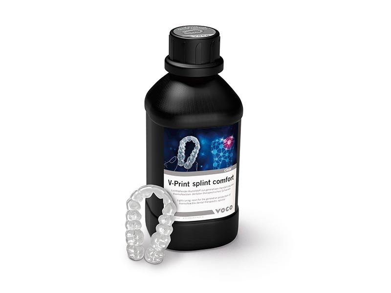 Voco V-Print splint Comfort - 1000g Bottle clear