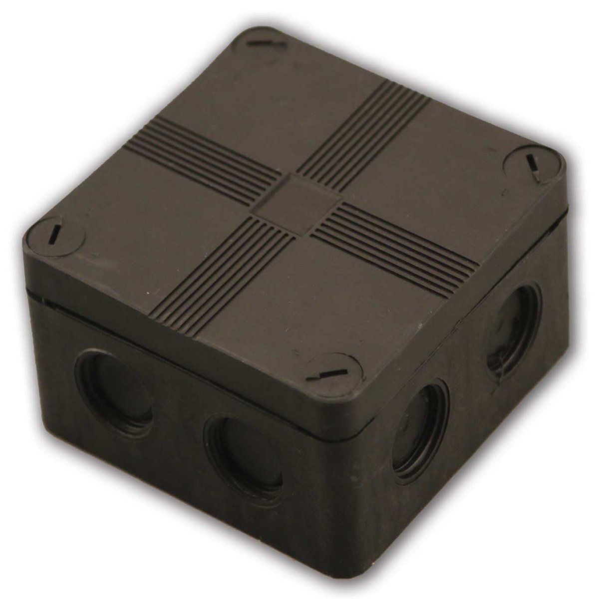 Eclipse 90x90 IP65 Junction Box Black