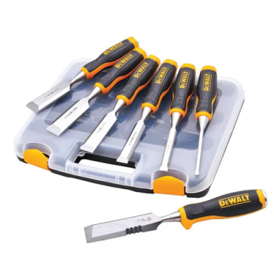 Dewalt 6 Piece Chisel Set with FREE Chisel Knife
