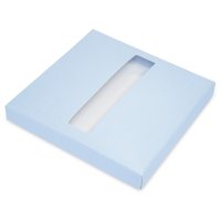 Blue Silk Lid For Post Box - 250 x 250