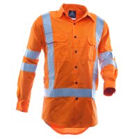 Hi-Vis D/N TTMC Shirt, LS, Orange
