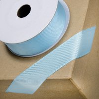 Grosgrain Ribbon Blue - 10mm x 10m