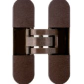 Invisacta IN300 3D Adjustable Concealed Hinge - Capacity 60 Kg - Caps Not Included Bronze Plated