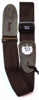 TGI Woven Brown Guitar Strap