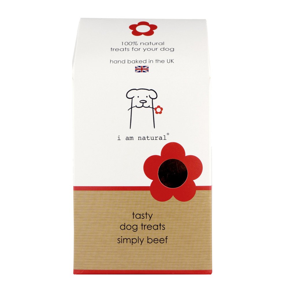 I Am Natural Dog Treats Beef 8x100g