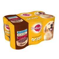 Pedigree Gravy Tins CV68P/DR88S 4x6x400gm
