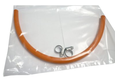 Kit gasslang 50 cm met 2 klembanden