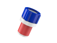 Plug Duct ID 31-34.5mm, Port 8.9-14.5mm