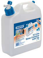 Draper Water Container with Tap 9.5 Litre