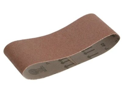 Faithfull Cloth Sanding Belt 457 x 75mm 80G (Pack 3)