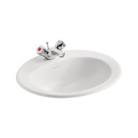 SANDRINGHAM 21 50CM VANITY BASIN 1 TAPHOLE E895201