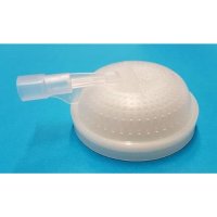 The breast pump capsule and ring is made from polypropylene (PP) and is transparent.